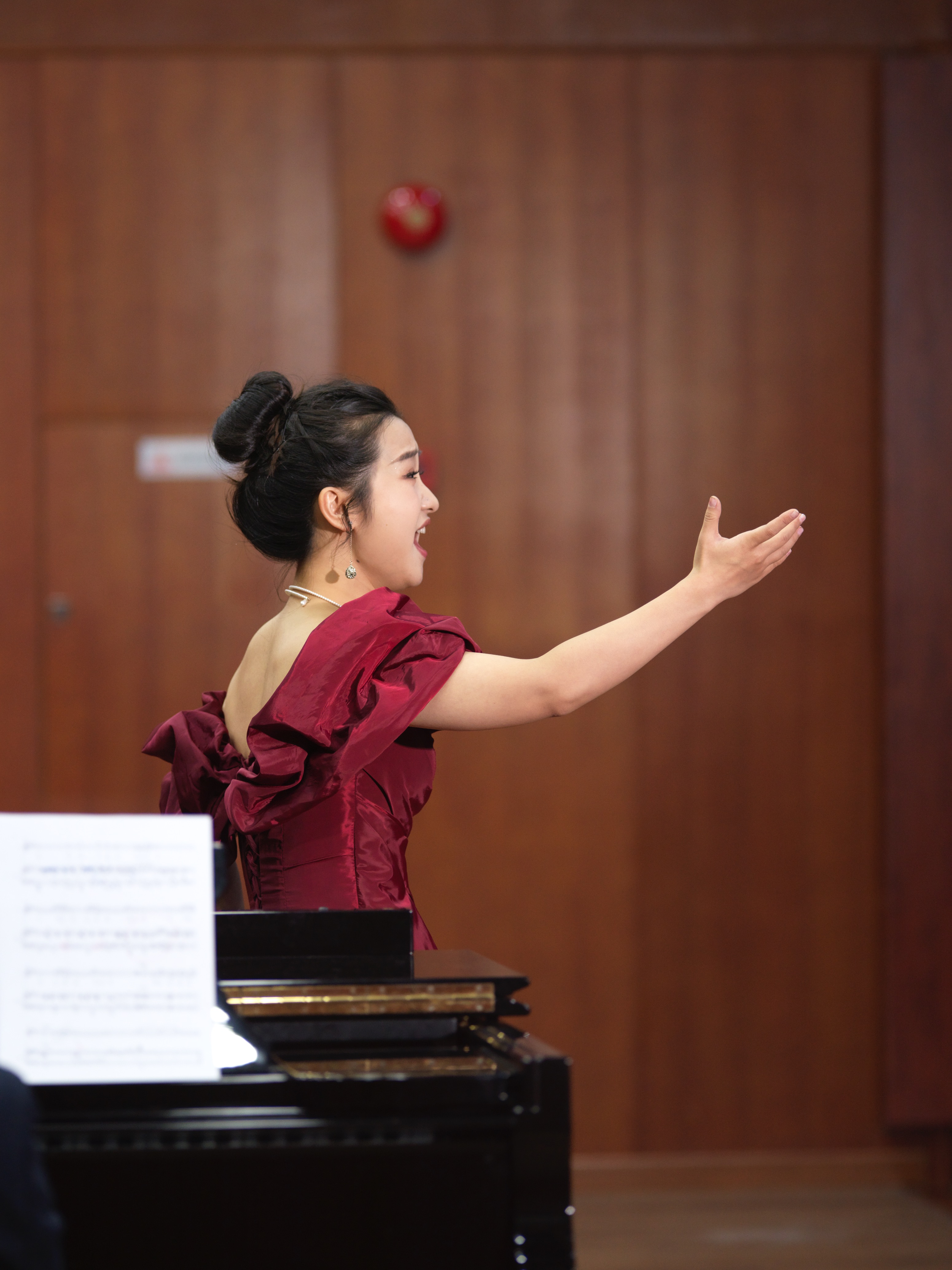 singing